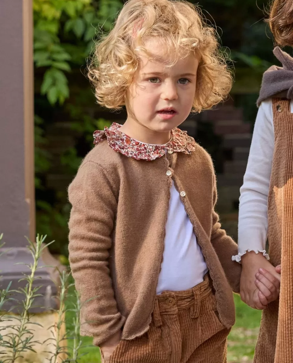 Enfant Acanthe Polos & T-Shirts | T-shirt col rond en tissu Liberty Poppy Forest