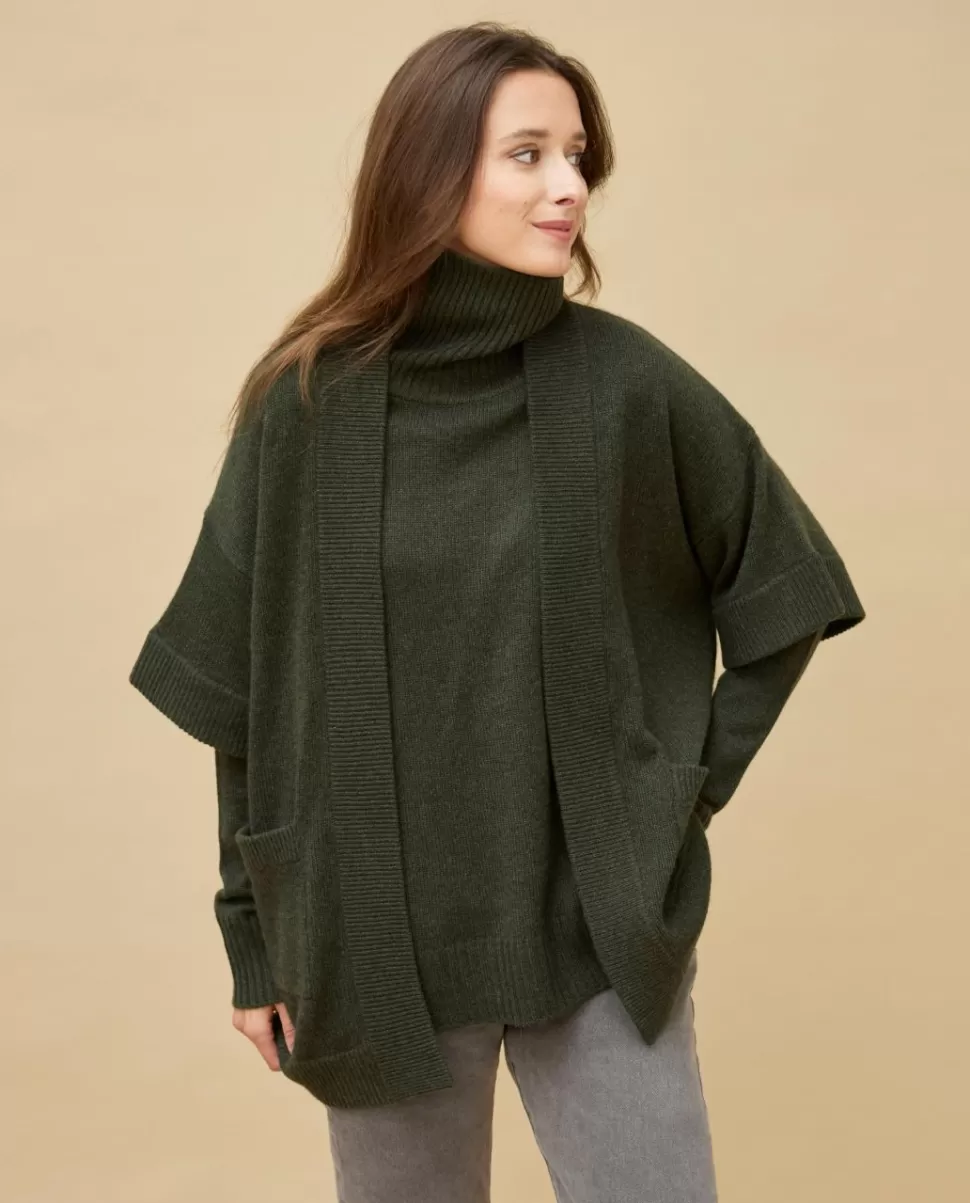 Femme Acanthe Cardigans & Vestes | Pulls & Cardigans | Veste kimono 100% cachemire